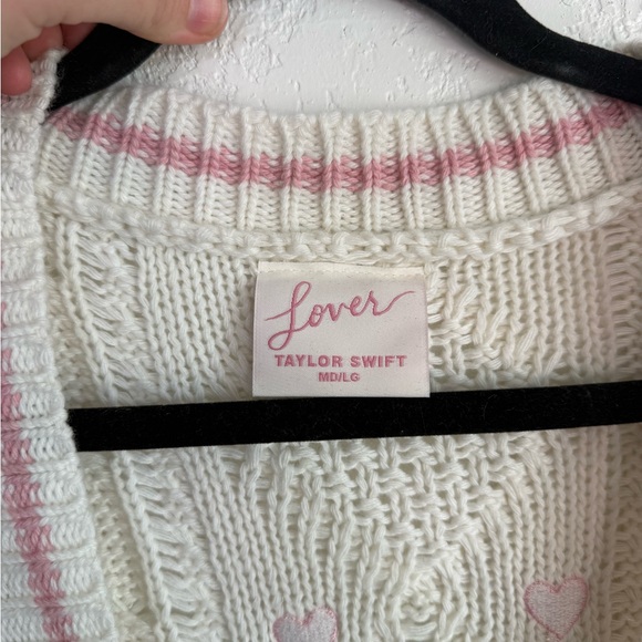 Official Taylor Swift Lover Cardigan M/L - Picture 2 of 2